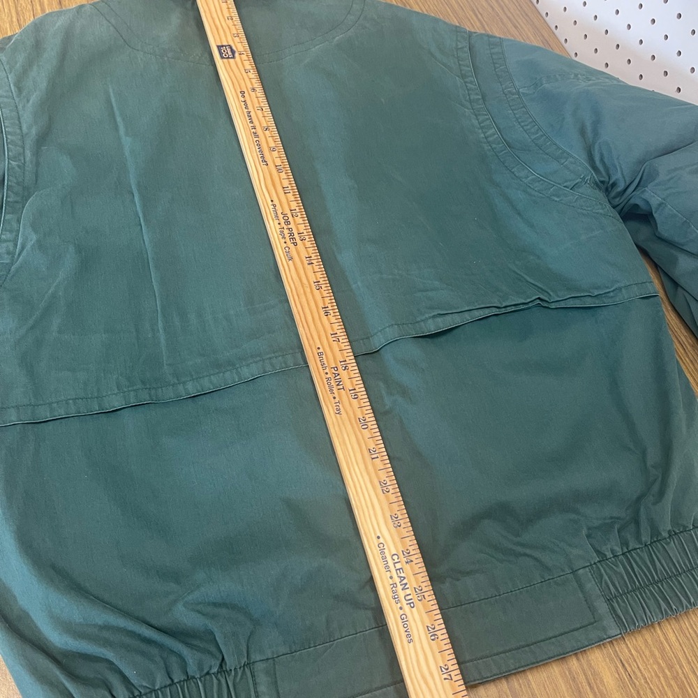 Vtg Women's Towne London Fog Green/Brown Jacket w/Zip In Lining Medium Pockets - Picture 14 of 15